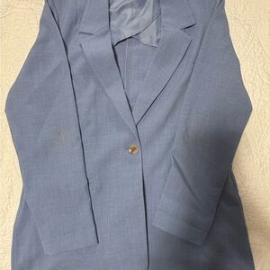 Maurices Blue Sport Coat with Notched Lapels- new without tags, size large
